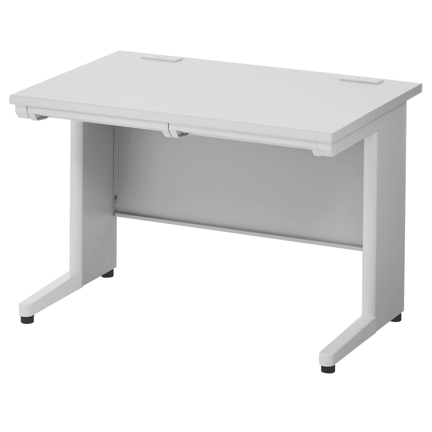 オフィスコム 法人様向け オフィスデスク スチールデスク 幅1000×奥行700×高さ700mm 平机 グレー OC-SD107H-GY